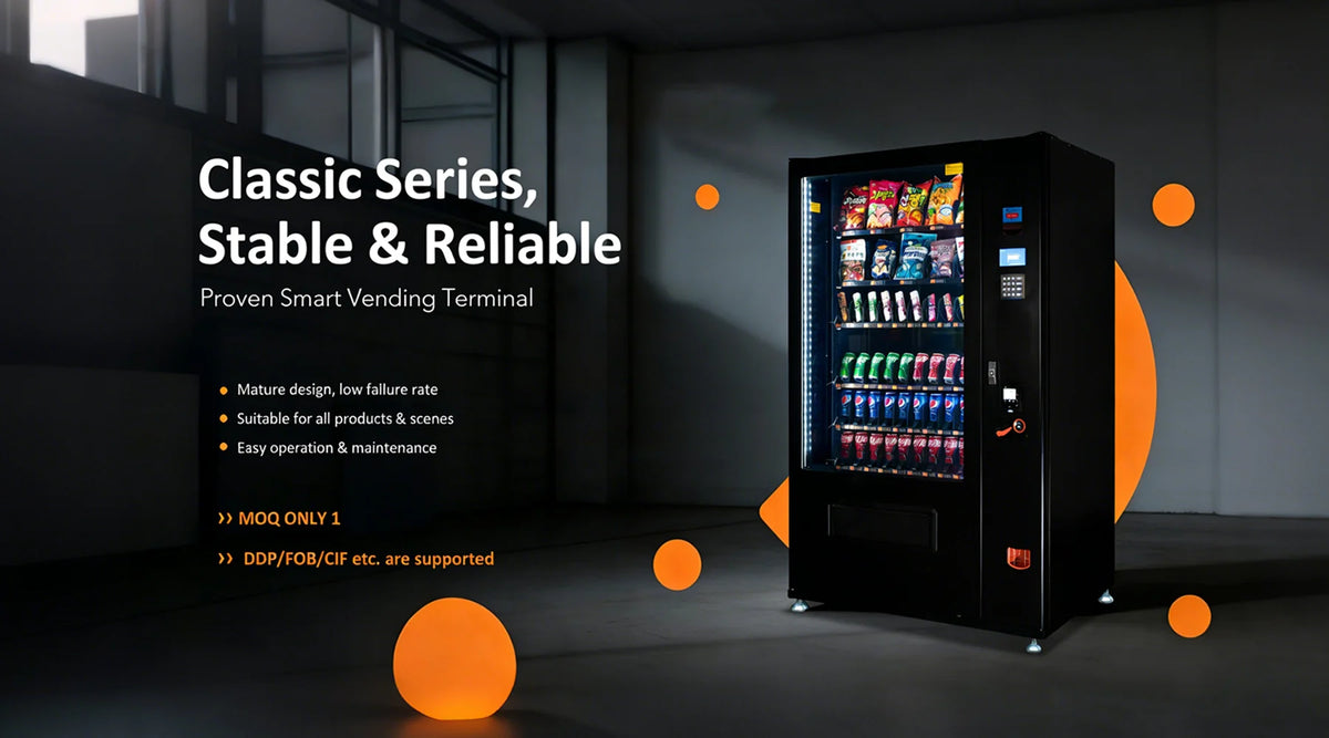 Snack & Drink Vending Machine For Sale — XY Vending Mall