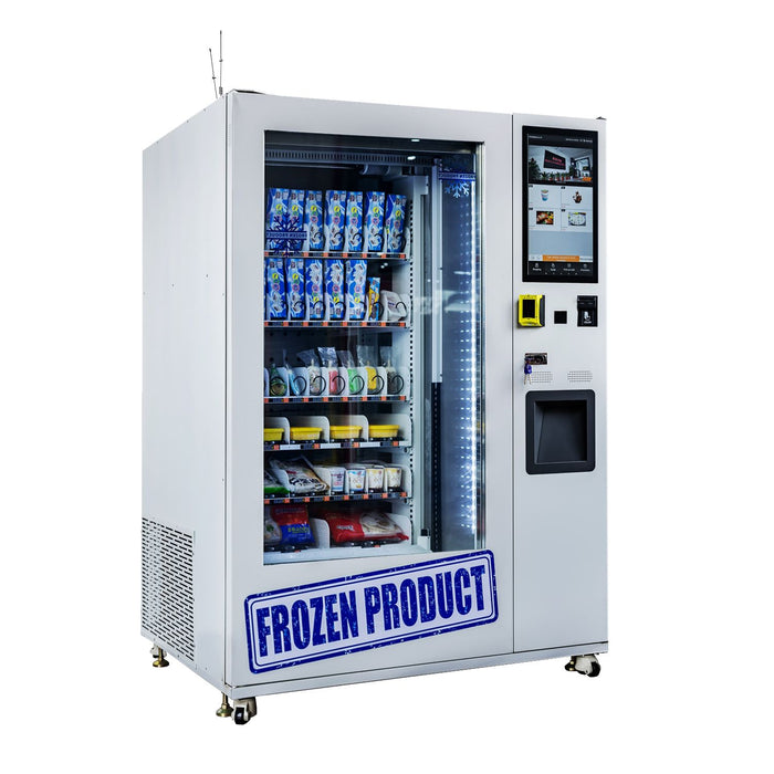 Frozen vending machine can be used to sell ice cream and frozen food——XY-SLY-9C-LD-21.5＂