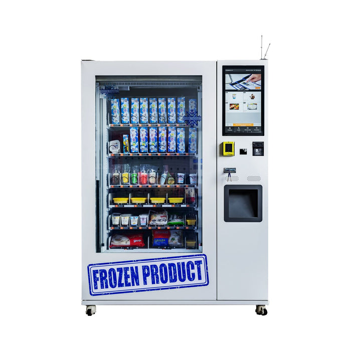 Frozen vending machine can be used to sell ice cream and frozen food——XY-SLY-9C-LD-21.5＂