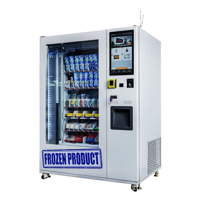 Frozen vending machine can be used to sell ice cream and frozen food——XY-SLY-9C-LD-21.5＂