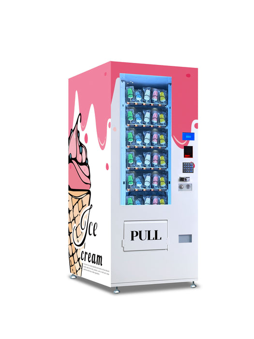 Frozen vending machine can be used to sell ice cream and frozen food——XY-SLE-5C