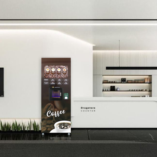 XY's new series of fully automatic coffee machines can produce coffee in a variety of concentrations and flavors