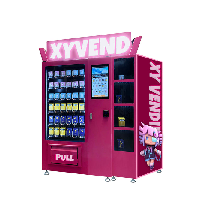 Lucky Box vending machine with 21.5-inch touch screen can be used to sell various sizes of lucky boxes and small gifts