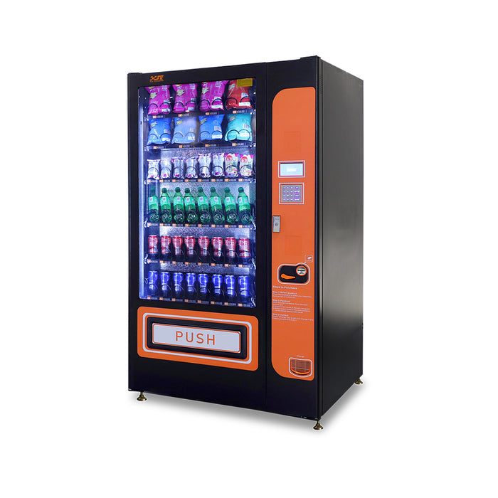 Snack and drink vending machine can be used to sell snacks and cold or room temperature beverages——XY-DLE-8C-I