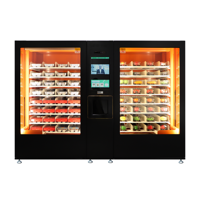 Hot food&Fresh food vending machine can be used to sell hot food and fresh food.