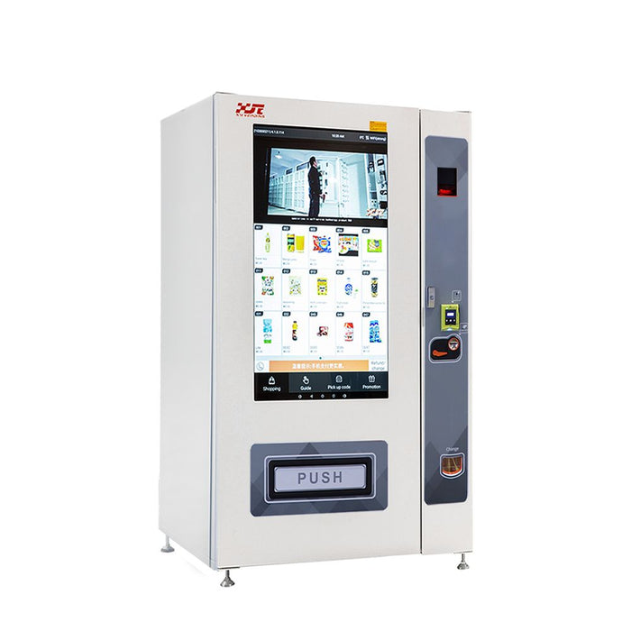 Snack and drink vending machine can be used to sell snacks and cold or room temperature beverages——XY-DLY-10C-L1-49＂