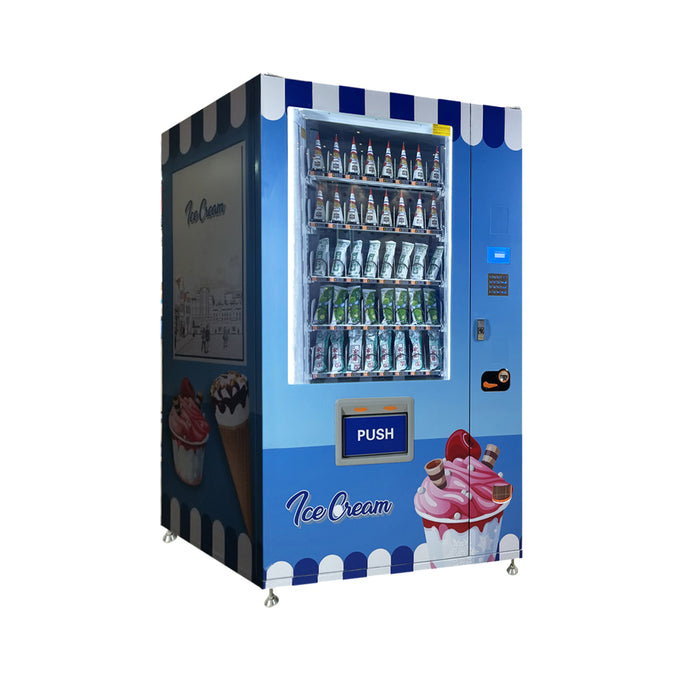 Frozen vending machine can be used to sell ice cream and frozen food——XY-DLE-8C-LD