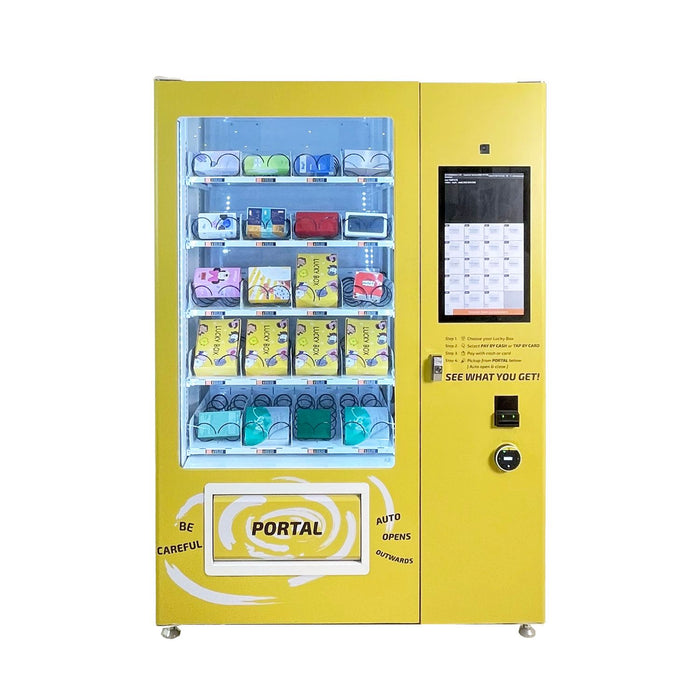 Lucky Box vending machine can be used to sell various sizes of lucky boxes and small gifts.