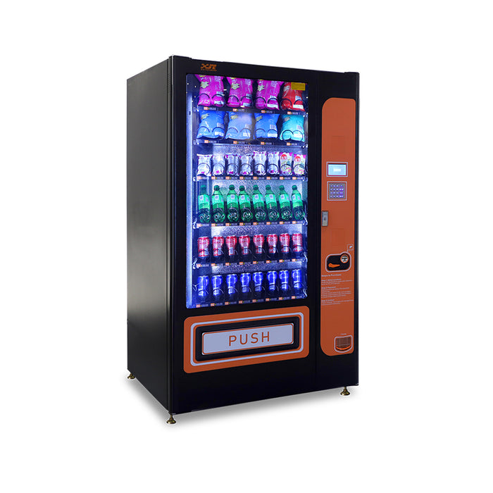 Snack and drink vending machine can be used to sell snacks and cold or room temperature beverages——XY-DLE-8C-I