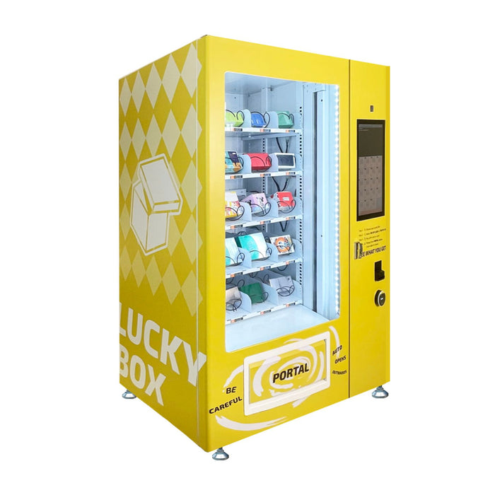 Lucky Box vending machine can be used to sell various sizes of lucky boxes and small gifts.