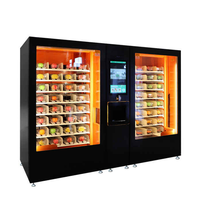 Hot food&Fresh food vending machine can be used to sell hot food and fresh food.