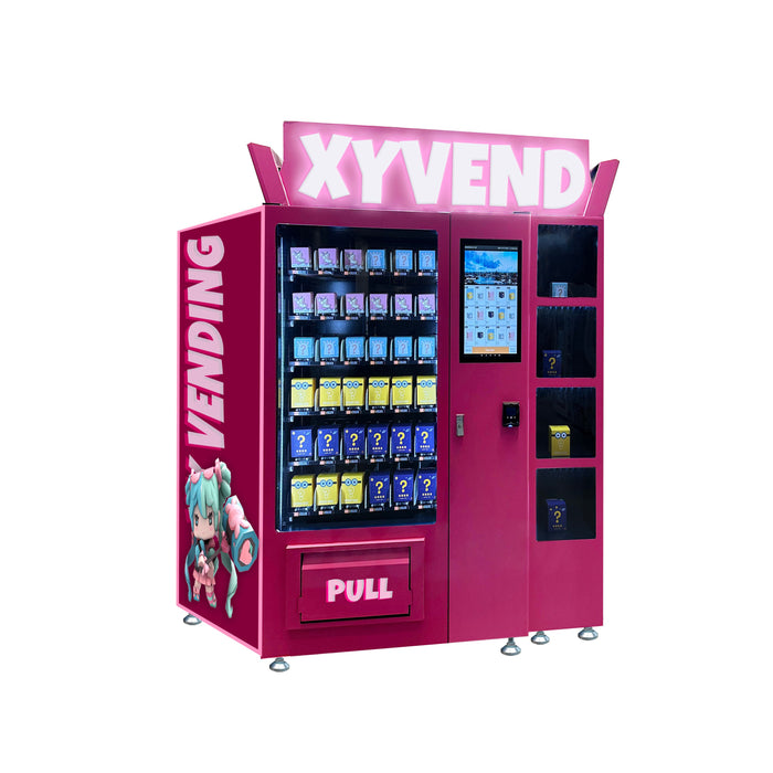 Lucky Box vending machine with 21.5-inch touch screen can be used to sell various sizes of lucky boxes and small gifts