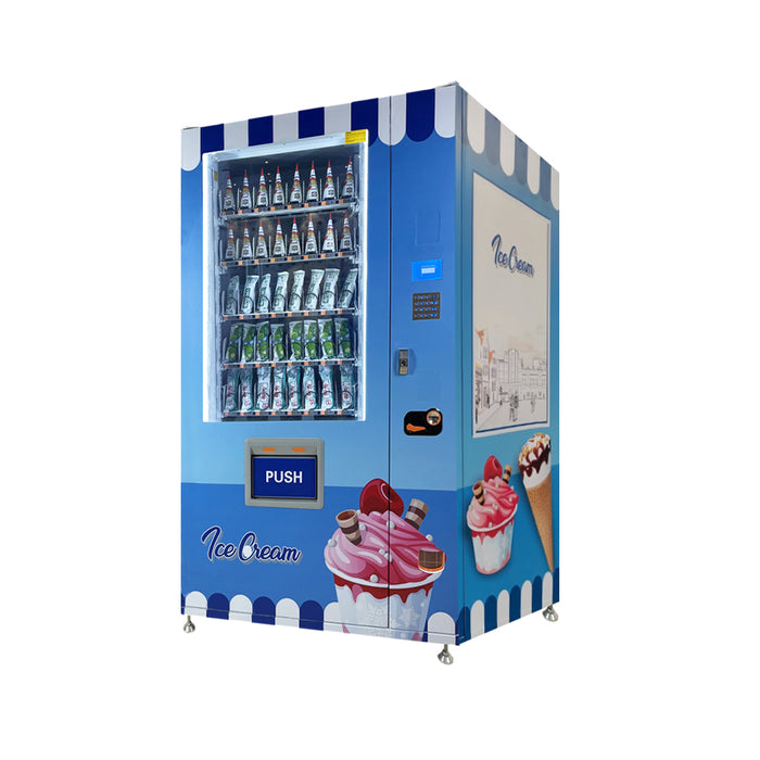 Frozen vending machine can be used to sell ice cream and frozen food——XY-DLE-8C-LD