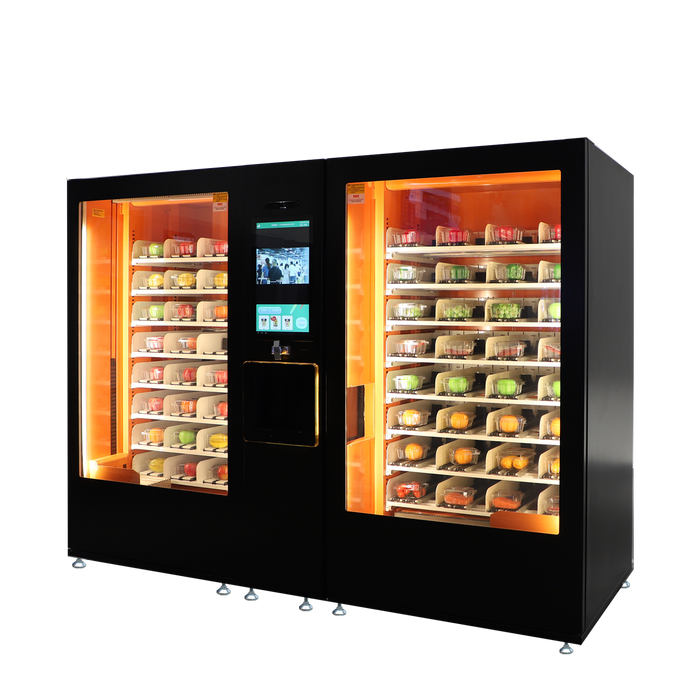 Hot food&Fresh food vending machine can be used to sell hot food and fresh food.