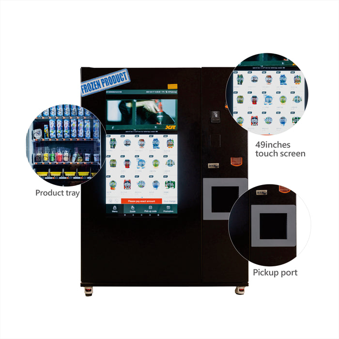 This Frozen vending machine can be used to sell ice cream and frozen food——XY-SLY-9C-LD-49"