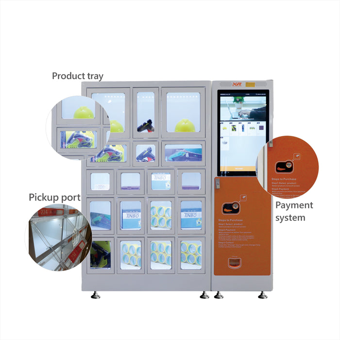 PPE vending machine can be used to sell PPE products.