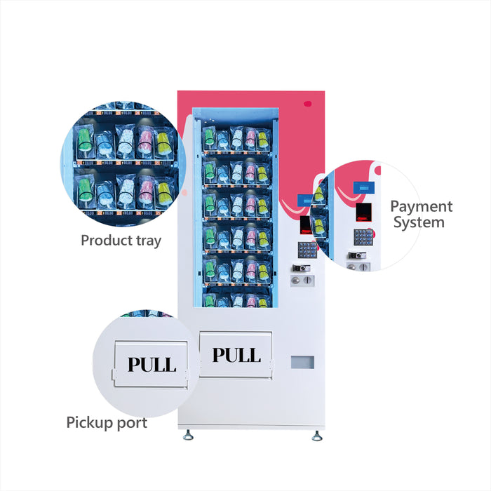 Frozen vending machine can be used to sell ice cream and frozen food——XY-SLE-5C