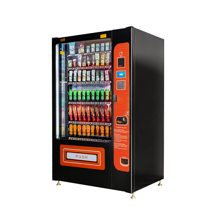 China customized XY vending machine for foods and drinks snacks——XY-DLE-10C-I