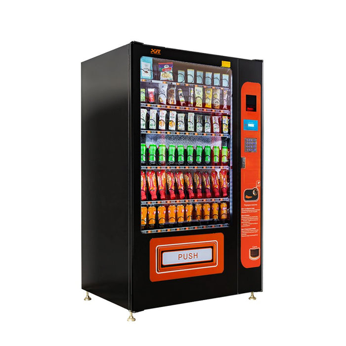 Snack and drink vending machine can be used to sell snacks and cold or room temperature beverages——XY-DLE-10C-I