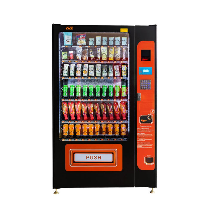 Snack and drink vending machine can be used to sell snacks and cold or room temperature beverages——XY-DLE-10C-I