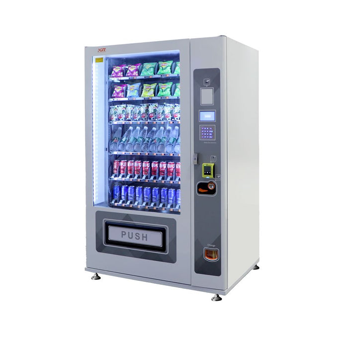 Snack and drink vending machine can be used to sell snacks and cold or room temperature beverages——XY-DLE-10C-L1