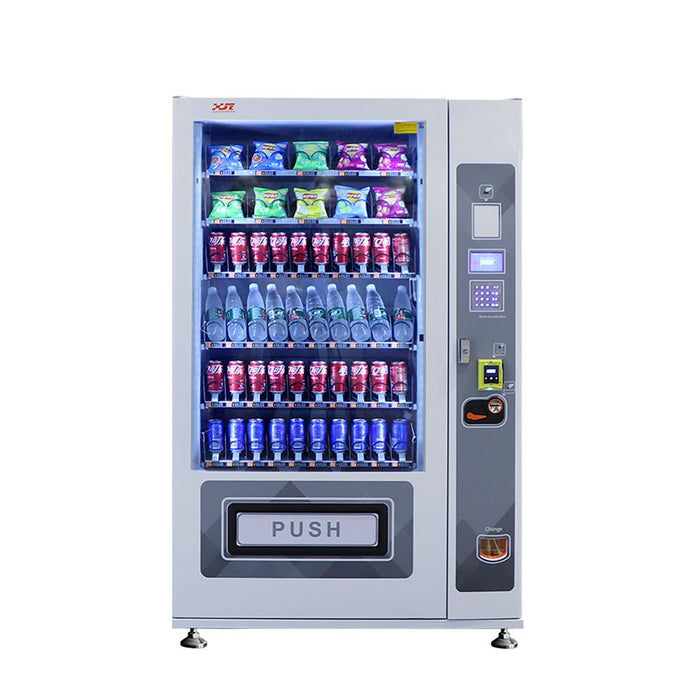 Snack and drink vending machine can be used to sell snacks and cold or room temperature beverages——XY-DLE-10C-L1