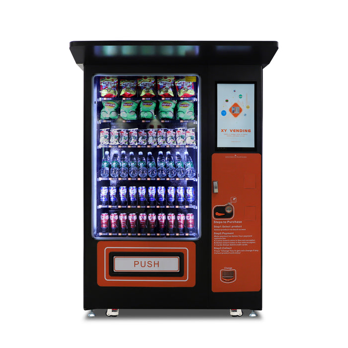 Outdoor Vending Machine Snacks And Drinks & Combo Vending Machine