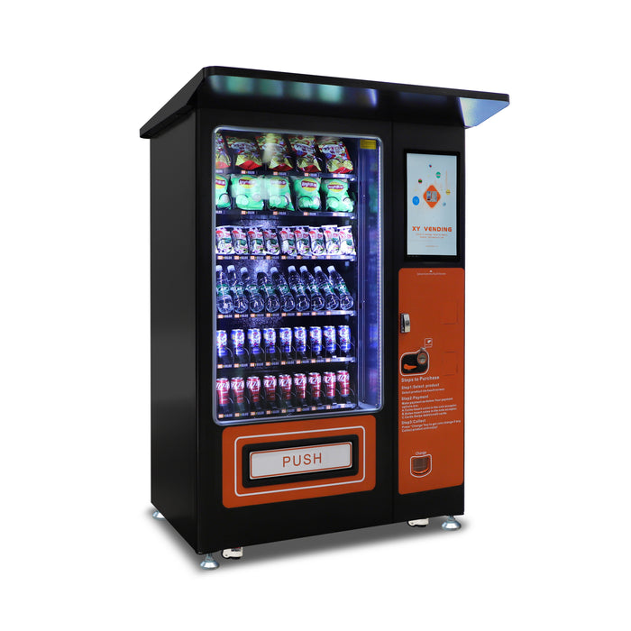 Outdoor Vending Machine Snacks And Drinks & Combo Vending Machine