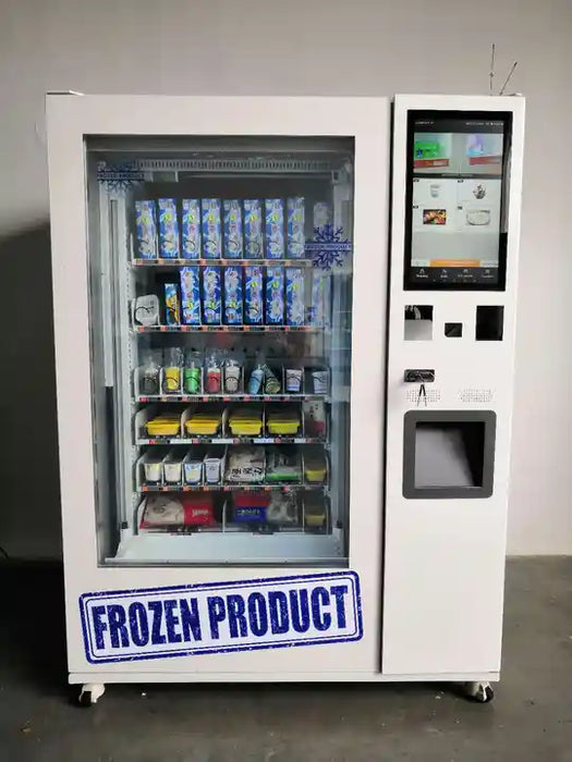 Frozen vending machine can be used to sell ice cream and frozen food——XY-SLY-9C-LD-21.5＂