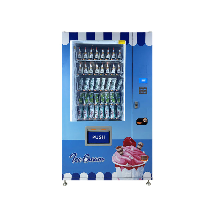 Frozen vending machine can be used to sell ice cream and frozen food——XY-DLE-8C-LD